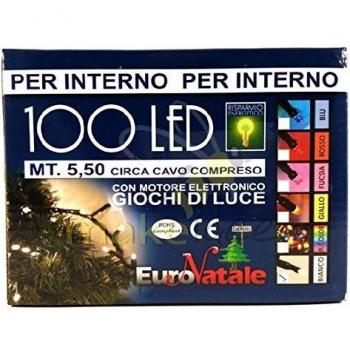 Nuovo Centro Casalinghi Classic LED EST. 100 LUCI 5mt+Cavo 5m##