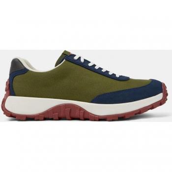 CAMPER Drift Trail VIBRAM - Men's Green Sneakers - Size 46 (or Size 12) - Cotton Fabric