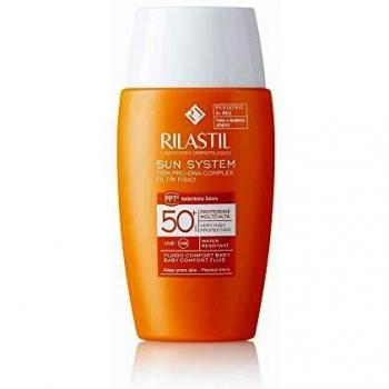 Protetor Solar Fluido Confortável para Bebês Rilastil Sun System SPF50+ 50ml