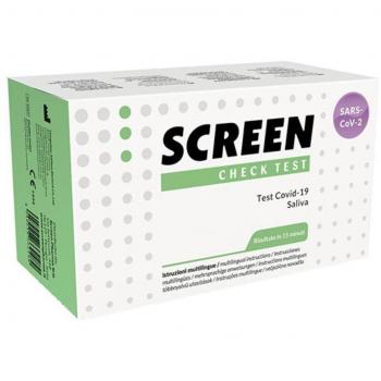 Screen Test Salivare Monouso Covid-19 Antigenico Rapido Autodiagnostico 1 Pezzo