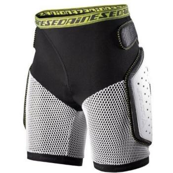 Dainese Action Short EVO Protecciones de Esquí, Hombre, Negro/Blanco, S