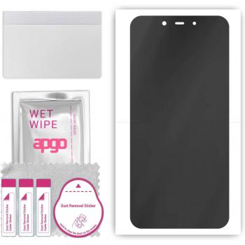 Apgo Hydrogel Anti-Spy Matte Screen Protector for Oukitel WP5 - Flexible TPU with Easy Installation Positioning Layer