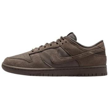 Baskets Nike Dunk Low Retro SE Homme Gris 42.5 - Maille/Synthétique