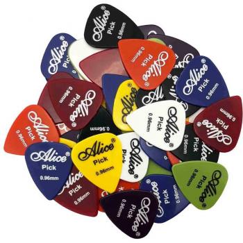 Boîte de Plectres pour Guitare Acoustique en Celluloïd, Épaisseur 0,58 - 1,5 MM