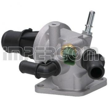 Brida de Refrigerante ORIGINAL IMPERIUM 90620 con Junta de Sellado y Termostato, Fabricada en Aluminio y Plástico