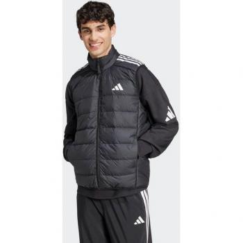 Adidas Essentials 3-Stripes Lightweight Down Vest Black L Slim Fit