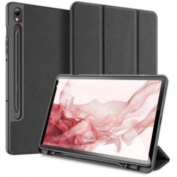 Dux Ducis Domo Tri-Fold Smart Folio Case for Samsung Galaxy Tab S9 - Black