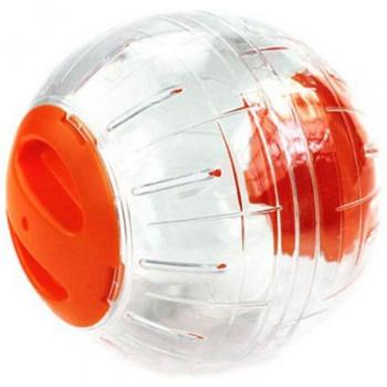 Crystal Hamster Play Ball - 12CM Interactive Pet Toy for Small Animals, Training Tool for Mice and Rats