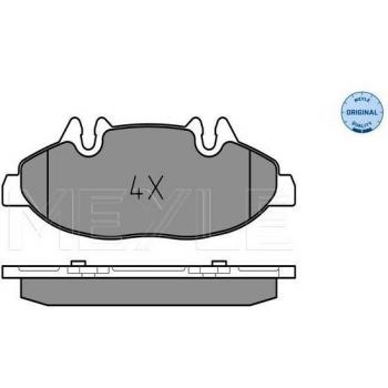 MEYLE 025 240 0720 Remblokset voor Mercedes-Benz