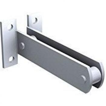Staffa di regolazione Mantion 5046 per porte scorrevoli fino a 150 kg, compatibile con binari 50 x 40 mm
