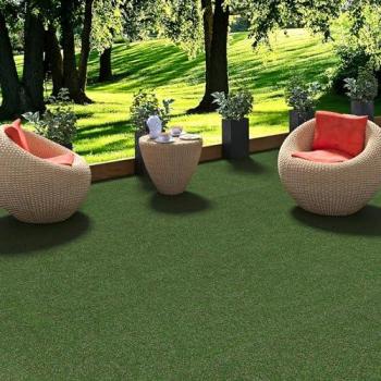 Tapis Gazon Artificiel Snapstyle Kingston 200x450 cm Vert Mélangé pour Jardin et Terrasse
