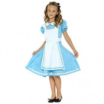Costume da Alice nel Paese delle Meraviglie - Taglia S, Blu e Bianco