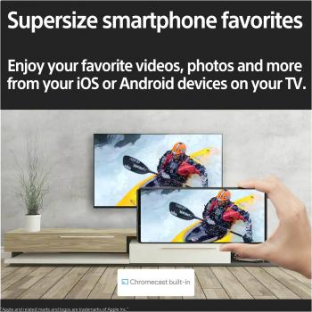 Sony KD32W800P1U 32 HD Ready HDR Android TV with Voice Assistant