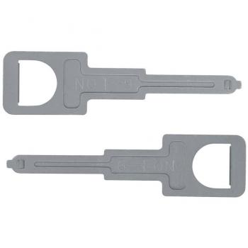 Utensile di sblocco radio Clarion, 2 pz - KS Tools 500.1385