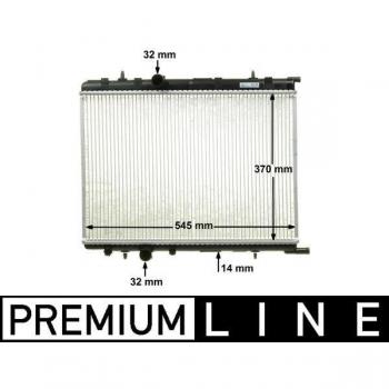 MAHLE ORIGINAL CR 515 000P Engine Cooling Radiator