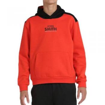 Sudadera Gorro J. Smith Bitas JR Rojo Fuego 965