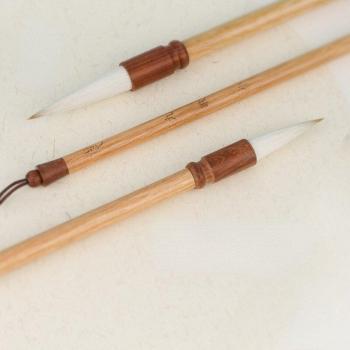 Chinesischer Kalligraphie Pinsel mit Tinte für reguläres Schreiben