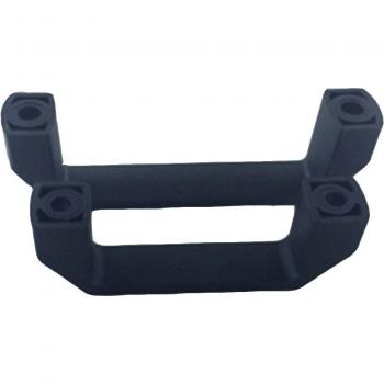 Black Silver Aluminum Cabinet Handles - Nylon Alloy, 90mm, 120mm, 180mm - DIY Door Accessory for 3D Printers