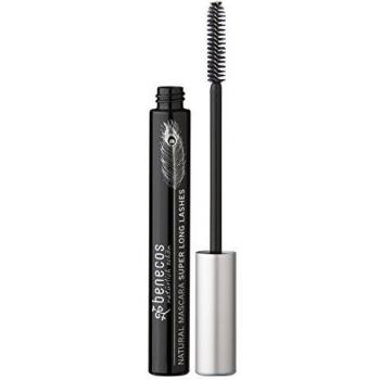 Benecos Prírodná riasenka Super Dlhé Riasy, Čierny uhlík (8 ml)