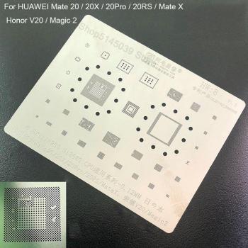 BGA Reballing Stencil for HUAWEI HONOR View 30 Pro, 9X Pro, 20S, 8X, V20, Nova 5/6/5Z, P30 Lite - HI369