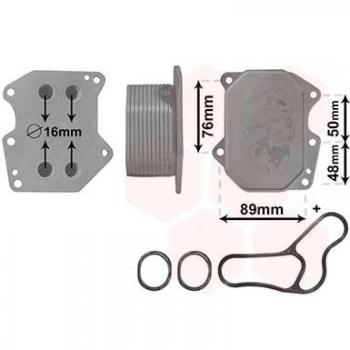 VAN WEZEL Engine Oil Cooler IR PLUS 40003400