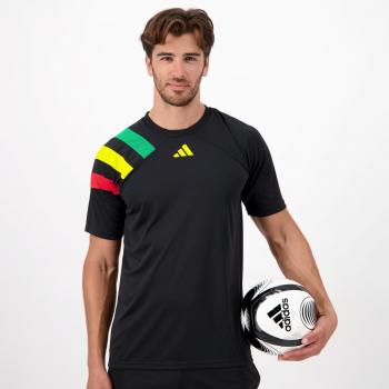 Adidas Fortore 23 - Maglietta Calcio Uomo - Nero - Taglia S