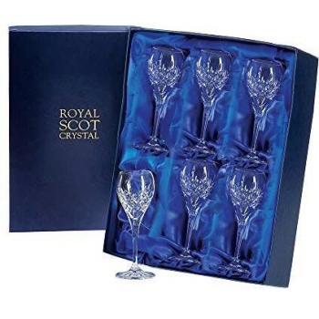 Royal Scot Crystal 6 of 6 London Crystal Port/Sherry Glasses