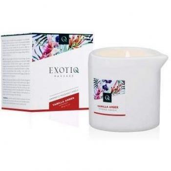 Exotiq Vanille Amber Massagekerze, 60g