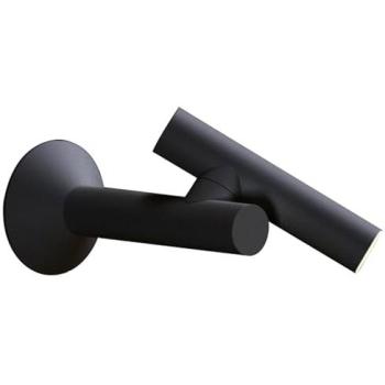 Lampe Murale LED Orientable Noir Aluminium 17 cm ZOOM