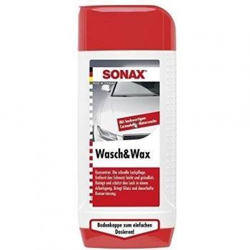 Shampoo con Cera SONAX Concentrato 500ml - Pulizia Profonda e Protezione Duratura con Cera di Carnauba