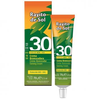 Rayito de Sol Crema Bronceadora FPS 30 70 g