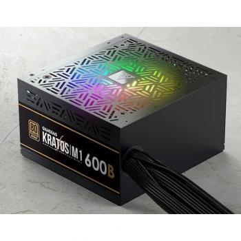 Alimentation ATX GAMDIAS KRATOS M1-600B 600W RGB Bronze