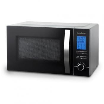 Forno a Microonde 23 Litri INN-862S, 800W con Grill, Timer 60 Minuti e Funzione Scongelamento in Acciaio Inossidabile