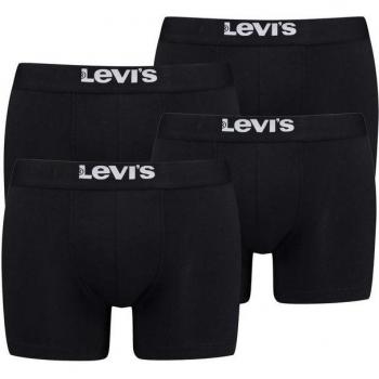 Boxer Levi's® Uomo 4 Pezzi Neri e Bianchi Casual