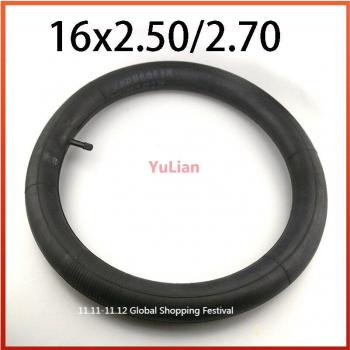 16x2.50 Straight Valve Inner Tube for Electric Scooter, ATV, Dirt Pit Bike, Motorcycle 16x2.50/2.70