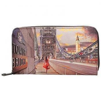 YNOT Wallet Zip Around YES-361F0 GREY-LONDON 19 x 3 x 11,5 cm