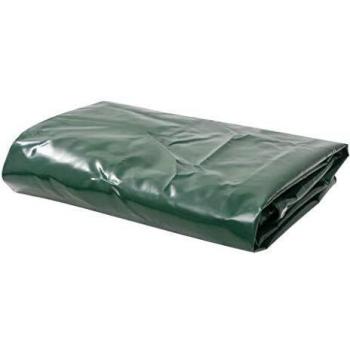 vidaXL Tarpaulin 650 g/m² 3x6 m Green