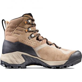 Botas de montaña para mujer Mammut Sapuen High GORE-TEX marrón claro negro 39(1/3)