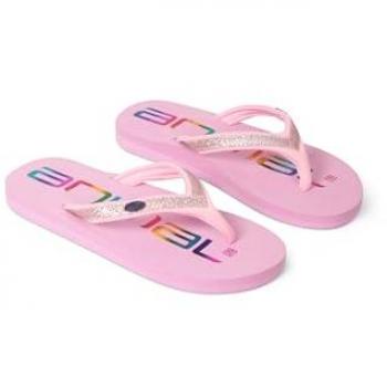 Animal Swish Kids Flip-Flops - Pink - Size: 1 - Slip-on & Lightweight Footwear with Soft Padded Straps for Boys & Girls, Best for Autumn, Winter, Beach & Outdoors
