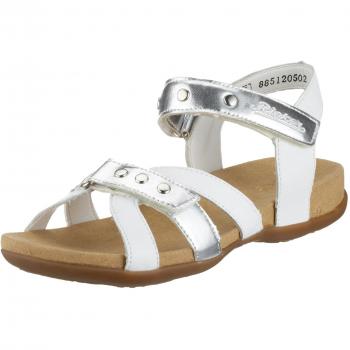 Rieker Kinder K2255/91, Mädchen Sandalen, weiss, EU 32