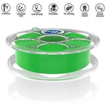 Filamento 3D PLA Verde Chiaro 1,75mm 1kg AzureFilm