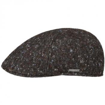 Lancott Ivy Wollschiebermütze, Größe 58 cm, Farbe braun-meliert