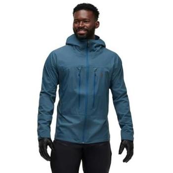 Giacca da sci ibrida Black Diamond Dawn Patrol Shell Blu Notte M