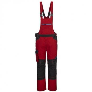 Salopette de travail WX3 Rouge Foncé Taille L en Polialgodon à Triple Coutures Renforcées Portwest