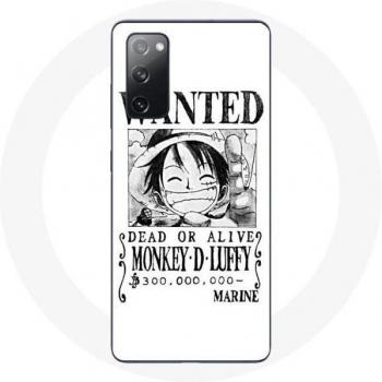 Cover per Samsung Galaxy S20 FE One Piece Manga Poster Bianco