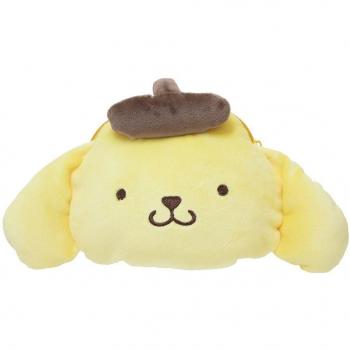 Estuche Accesorio Cosmético Marushin Sanrio Pompompurin Cara Personaje 3825002700 para Mujer, Regalo de Cumpleaños