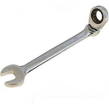 Silverline 993058 Flexible Head Ratchet Spanner, 27 mm