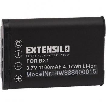 Batterie Li-ion 1100mAh pour Sony Cybershot DSC-HX60V, DSC-HX90, DSC-HX80 et RX100 III, RX100 I, RX1 - VHBW EXTENSILO