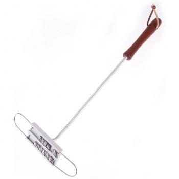 Customizable BBQ Branding Iron with 55 Letters for DIY Meat Stamping and Grilling