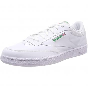 Reebok Club C 85 Sneakers - White/Green Retro Style Unisex Trainers